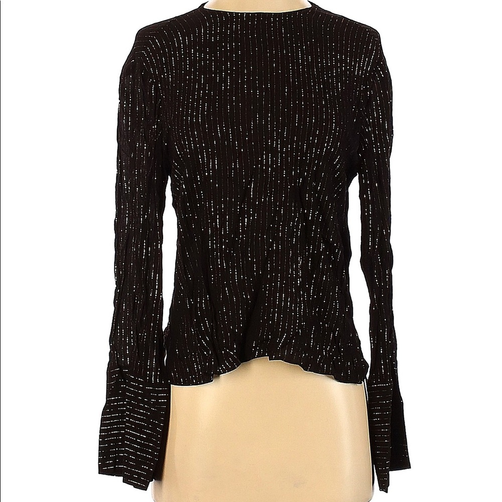 &Other Stories x Stockholm Atelier metallic top